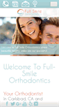 Mobile Screenshot of fullsmileorthodontics.com